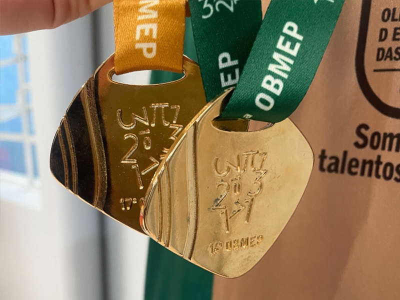 Alunos de Araçoiaba da Serra conquistam medalhas na Olimpíada Brasileira de Matemática