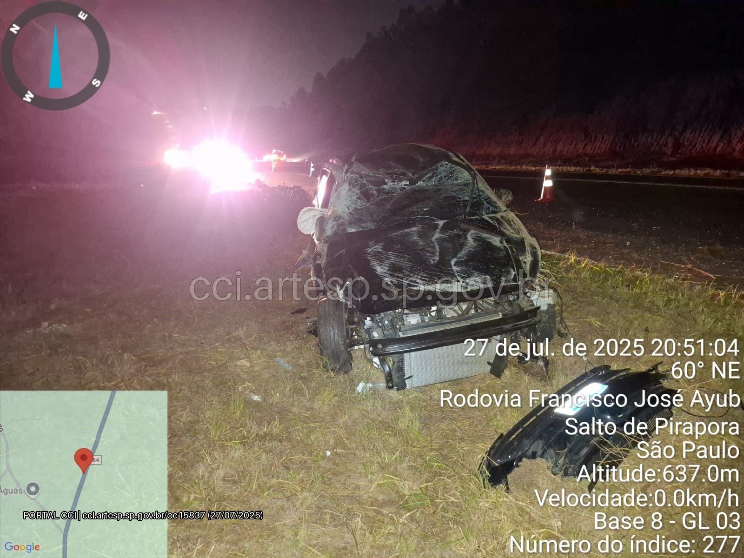Acidentes deixam uma pessoa morta e outras duas feridas em Salto de Pirapora