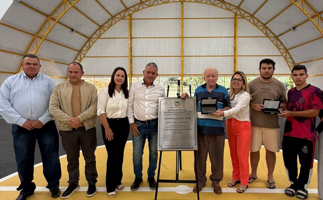 Capela do Alto reinaugura Quadra Poliesportiva Gilvânio Ribeiro de Moura totalmente revitalizada